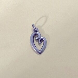Sterling James Avery Heart Charm